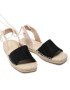 DeeZee Espadrile WSS20457-02 Negru - Pled.ro