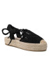 DeeZee Espadrile WSS990-116 Negru - Pled.ro