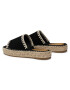 DeeZee Espadrile WSS990-69 Negru - Pled.ro