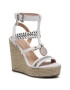 DeeZee Espadrile WYL2541-1 Alb - Pled.ro