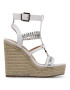 DeeZee Espadrile WYL2541-1 Alb - Pled.ro