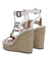 DeeZee Espadrile WYL2541-1 Alb - Pled.ro