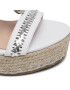 DeeZee Espadrile WYL2541-1 Alb - Pled.ro