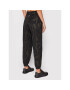 Deha Pantaloni trening B54075 Negru Relaxed Fit - Pled.ro