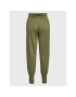 Deha Pantaloni trening Harem A00215 Verde Loose Fit - Pled.ro