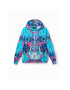 Desigual Bluză 23SWSK34 Turcoaz Oversize - Pled.ro