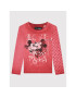 Desigual Bluză DISNEY Love Mickey 21WGTK15 Roz Regular Fit - Pled.ro