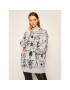 Desigual Bluză Erie 20WWSK23 Gri Oversize - Pled.ro