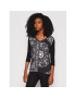 Desigual Bluză Varsovia 21SWTK60 Negru Regular Fit - Pled.ro