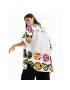 Desigual Cămașă MONSIEUR CHRISTIAN LACROIX DISNEY 23SWCW14 Alb Oversize - Pled.ro