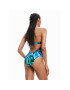 Desigual Costum de baie Rainforest 23SWMK35 Albastru - Pled.ro