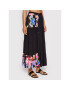 Desigual Fustă maxi MONSIEUR CHRISTIAN LACROIX Le Mans 22SWFW10 Negru Relaxed Fit - Pled.ro