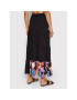 Desigual Fustă maxi MONSIEUR CHRISTIAN LACROIX Le Mans 22SWFW10 Negru Relaxed Fit - Pled.ro