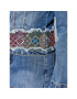 Desigual Geacă de blugi Bakersfield 22SWED07 Albastru Regular Fit - Pled.ro