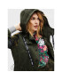 Desigual Hanorac Jorja 22WWEWAG Verde Oversize - Pled.ro