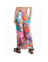 Desigual Pantaloni din material 23SWMW08 Colorat Regular Fit - Pled.ro