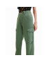 Desigual Pantaloni din material Sedal 23SWPN03 Verde Regular Fit - Pled.ro