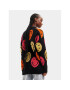 Desigual Pulover 23WWJF86 Negru Oversize - Pled.ro