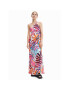 Desigual Rochie de vară 23SWMW06 Colorat Regular Fit - Pled.ro