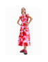 Desigual Rochie de vară MONSIEUR CHRISTIAN LACROIX Tulip 23SWVW25 Roz Regular Fit - Pled.ro