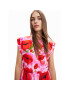 Desigual Rochie de vară MONSIEUR CHRISTIAN LACROIX Tulip 23SWVW25 Roz Regular Fit - Pled.ro