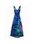 Desigual Rochie de vară Zarautz 23SWMW11 Bleumarin Regular Fit - Pled.ro