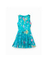 Desigual Rochie de zi 23SGVK21 Albastru Regular Fit - Pled.ro