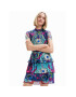 Desigual Rochie de zi 23SWVK33 Colorat Regular Fit - Pled.ro