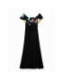 Desigual Rochie de zi 23SWVW55 Negru Regular Fit - Pled.ro