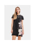 Desigual Rochie de zi 23WWVK67 Negru Regular Fit - Pled.ro