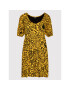 Desigual Rochie de zi Akrom 21WWVK35 Galben Regular Fit - Pled.ro