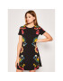 Desigual Rochie de zi Dallas 20SWVK31 Negru Regular Fit - Pled.ro