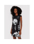 Desigual Rochie de zi DINEY Oh My Mickey 21WWVK71 Negru Relaxed Fit - Pled.ro