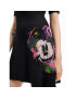 Desigual Rochie de zi DISNEY Mickey Morro 23SWVK93 Negru Regular Fit - Pled.ro