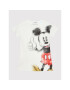 Desigual Rochie de zi DISNEY Ok Mickey 22SGVK22 Alb Regular Fit - Pled.ro