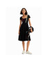 Desigual Rochie de zi Lisa 23SWVK12 Negru Regular Fit - Pled.ro