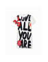 Desigual Rochie de zi Love All You 23SWVK69 Alb Slim Fit - Pled.ro