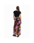 Desigual Rochie de zi MONSIEUR CHRISTIAN LACROIX Marsella 23SWVK36 Negru Regular Fit - Pled.ro