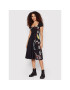 Desigual Rochie de zi Roma 22SWVK29 Negru Regular Fit - Pled.ro