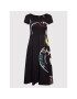 Desigual Rochie de zi Roma 22SWVK29 Negru Regular Fit - Pled.ro