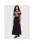 Desigual Rochie tip cămașă MONSIEUR CHRISTIAN LACROIX Grenoble 22SWVW60 Negru Regular Fit - Pled.ro