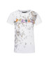 Desigual Tricou 19WWTKCZ Alb Regular Fit - Pled.ro