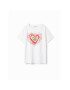 Desigual Tricou 23SGTK20 Alb Regular Fit - Pled.ro