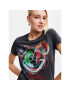 Desigual Tricou 23WWTKC7 Negru Regular Fit - Pled.ro