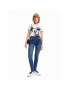 Desigual Tricou DISNEY 23SWTK59 Alb Regular Fit - Pled.ro