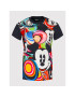 Desigual Tricou DISNEY Mickey Marbles 22SWTKAP Negru Regular Fit - Pled.ro