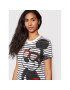 Desigual Tricou DISNEY Mickey Vida 22SWTK73 Alb Regular Fit - Pled.ro