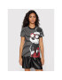 Desigual Tricou DISNEY Mickey Vida 22SWTK73 Negru Regular Fit - Pled.ro