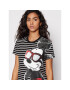 Desigual Tricou DISNEY Mickey Vida 22SWTK73 Negru Regular Fit - Pled.ro