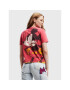 Desigual Tricou DISNEY To Meet U Mickey 22WWTK80 Roșu Regular Fit - Pled.ro